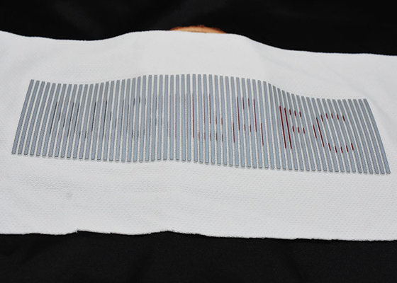 Silicone fait sur commande Logo Heat Transfer Labels Printing de 1mm pour l'habillement