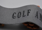 bande élastique faite sur commande de coton de vêtements de 45mm avec le logo brillant de silicone