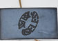 Labels faits main en cuir en cuir de Jean Patches Iron On OEKO de décoloration