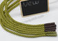 Corde de ceinture de polyester de la longueur 2.5cm autour de corde d'élastique de cordon