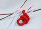 Corde élastique de coton de corde de cordon de l'extrémité L125cm de silicone pour des sacs de cordon