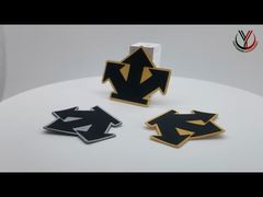 Étiquettes de vêtements lavables imprimées en silicone sur mesure