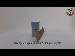 TPU transparent fait sur commande a imprimé le silicone brillant d'or de label pour l'habillement