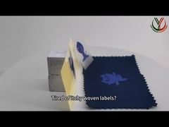 Regarder : Présentation d'étiquettes de transfert thermique en silicone 3D PET à lettres monochromes avec motif d'aigle