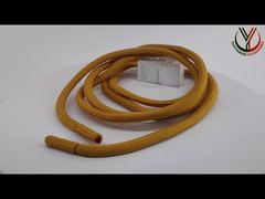 Présentation de longs vêtements de 31 cm en polyester avec cordon de serrage et extrémités tricotées personnalisées pour vous