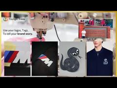 Un regard plus attentif : Écussons personnalisés en silicone sérigraphiés, Étiquettes de vêtements lavables en silicone