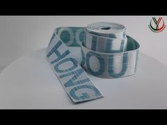 Découvrez pourquoi choisir la corde élastique plate double face avec logo Jacquard pour vêtements personnalisés