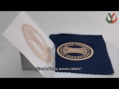 Logos de transfert de chaleur en silicone réfléchissant personnalisés