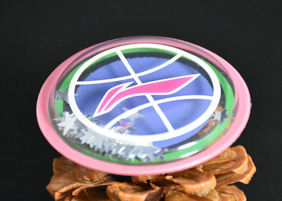 l'encre d'imprimerie de 0.8mm TPU de relief raccorde des paillettes de Bling pour des labels d'habillement