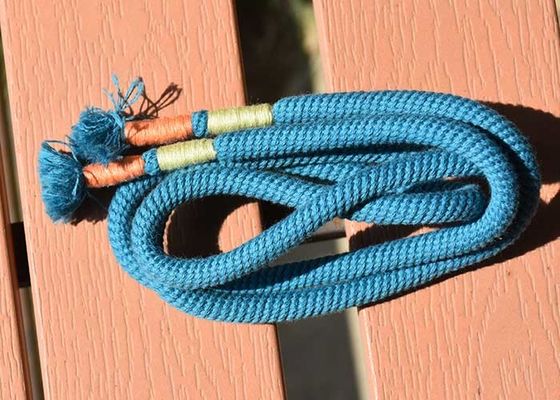 Corde ronde tissée de cordon de coton de la tête 6mm de fil pour des vêtements