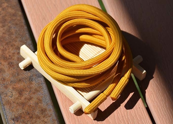 Extrémités rondes en métal et de tissu de corde de cordon de polyester des vêtements 5mm