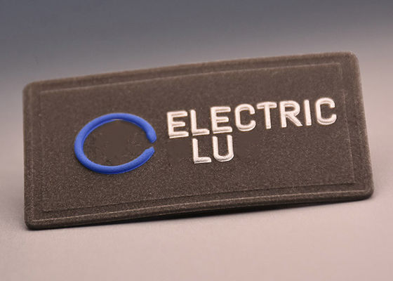 Habillement fait sur commande de 3M Reflective Embossed Raised Logo Heat Transfer Labels For