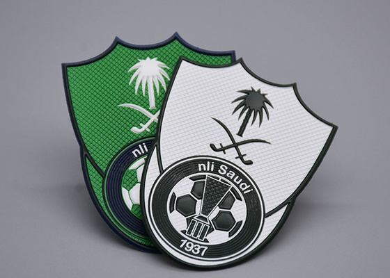 La coutume de transfert de chaleur de 3 couleurs marque l'épluchage frais matériel de silicone