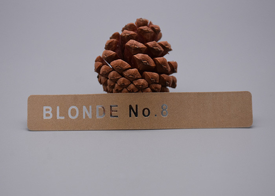 TPU transparent fait sur commande a imprimé le silicone brillant d'or de label pour l'habillement