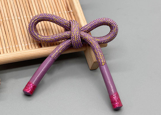 Coupe d'impression de logo élastique de câble de dessin avec silicone terminant par des techniques d'impression