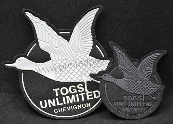 Debossed 300psi 3M Reflective Labels Iron sur des corrections pour des jeans