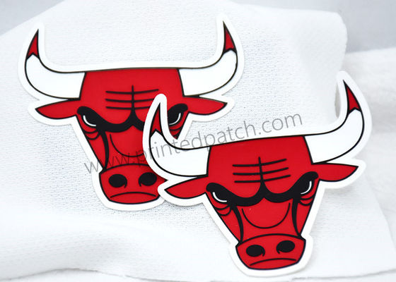 Modèle animal de tête de TPU de chaleur du label réaliste 2D 3D Taureau de transfert